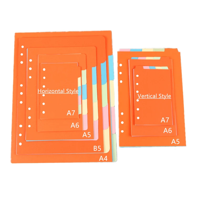45-page Loose-leaf Notebook Inner Page A5 A6 A7 Horizontal Line