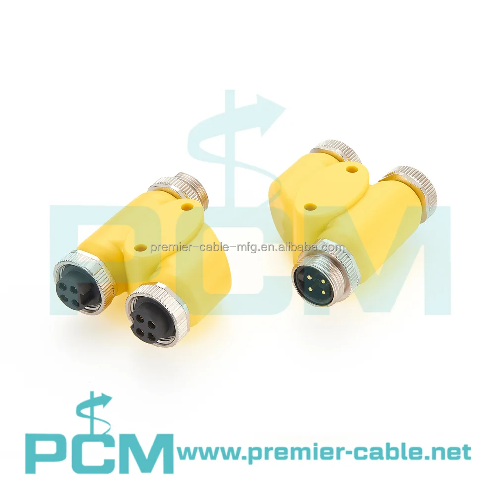 NMEA2000 Open Network 7/8'' Mini-C 4Pin H-Splliter Interbus Connector factory