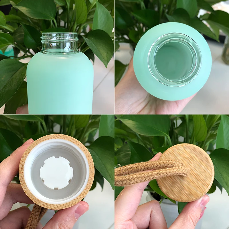 Wholesale DIY 20oz Frosted Multi Color Sublimation No Straw Blanks for  Purse Stanley Glass with Bamboo Lid and Rope Water Bottle - China Water  Bottle That Keeps Water Cold for 24 Hours