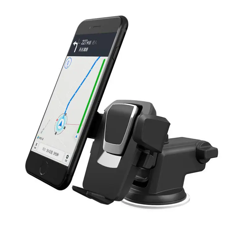 Universal Cheap Mobile Cellphone Accessories Dashboard Windshield Suction Clamping Car Cell Phone Holder Stand Mount for Car
