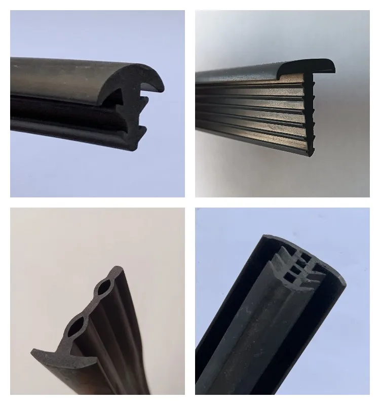 Extruded Pvc/rubber Groovetype Wooden Door Sealing Strips With Low