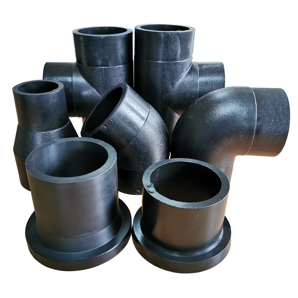 Best Price Pe100 Hdpe Pipe Fittings Hdpe Pipes 315mm Hdpe Plastic Stub End Flange Fittings Elbow