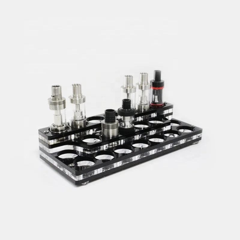 Acrylic Counter Atomizer Display Stand - Customized Design