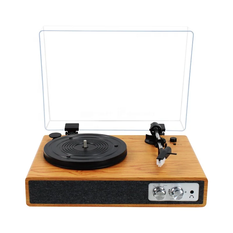 Made in China Gramophone Record Player Blue Tooth Record Player New Vinyl Record Player with Dust Cover