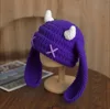 Purple xx rabbit ears