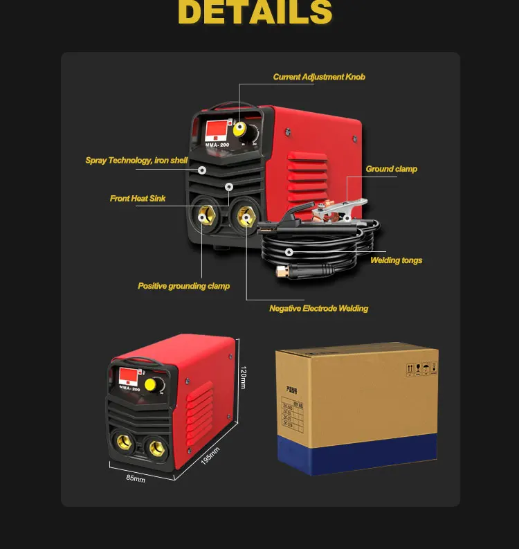 TKrobot Hot-selling Cheap and Competitive Home Use Portable MMA MINI Inverter Welding Machine supplier