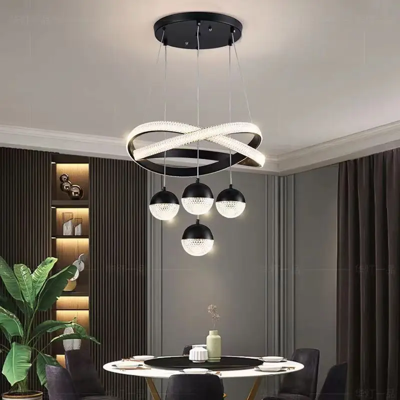 Alibaba Sealing Led Alibaba.com: Modern LED ring chandelier, acrylic round ceiling lamp ...