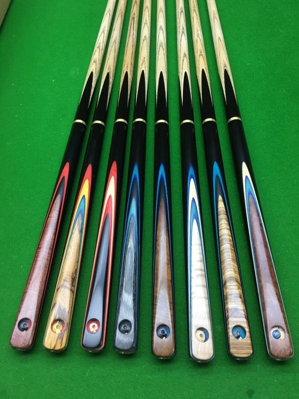 Профессиональный снукер с очень прямой инкрустацией