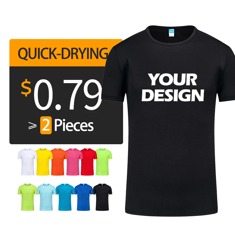 Custom Printing Blank Tshirts with Logo 100%Cotton O-Neck Men′ S T