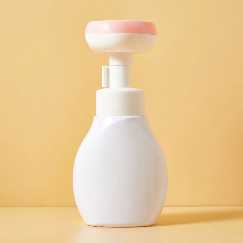 Hand Sanitizer Packaging 100ml to 500ml PET Plastic Hand Sanitizer Soap Dispenser Cleanser Flower Foam Pump Bottle