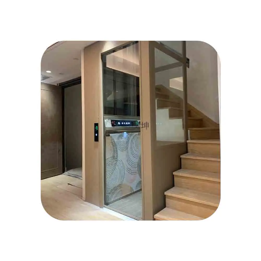 Home use three floors hydraulic disabled elevator residential
