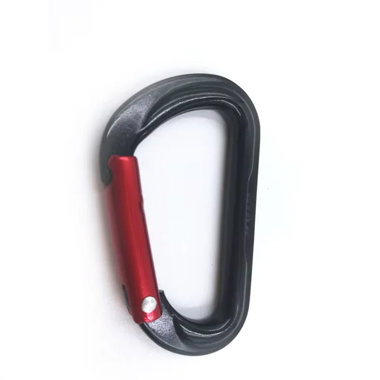 Factory Wholesale D Type Aluminum Hook Light Weight Carabiner for Camping, Hiking,Hammock