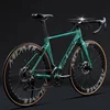 Manico curvo verde chiaro fluido