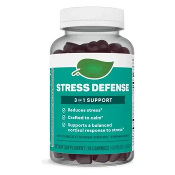 OEM Stress & Anxiety Relief Gummies Stress Reducing Supplement Gummies with Ashwagandha Vitamin B6 Balanced Cortisol Response