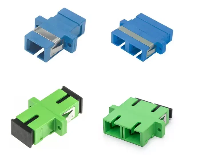 SC/UPC Single Mode Simplex SC Optical Fiber Adapter Dual SC-UPC ...