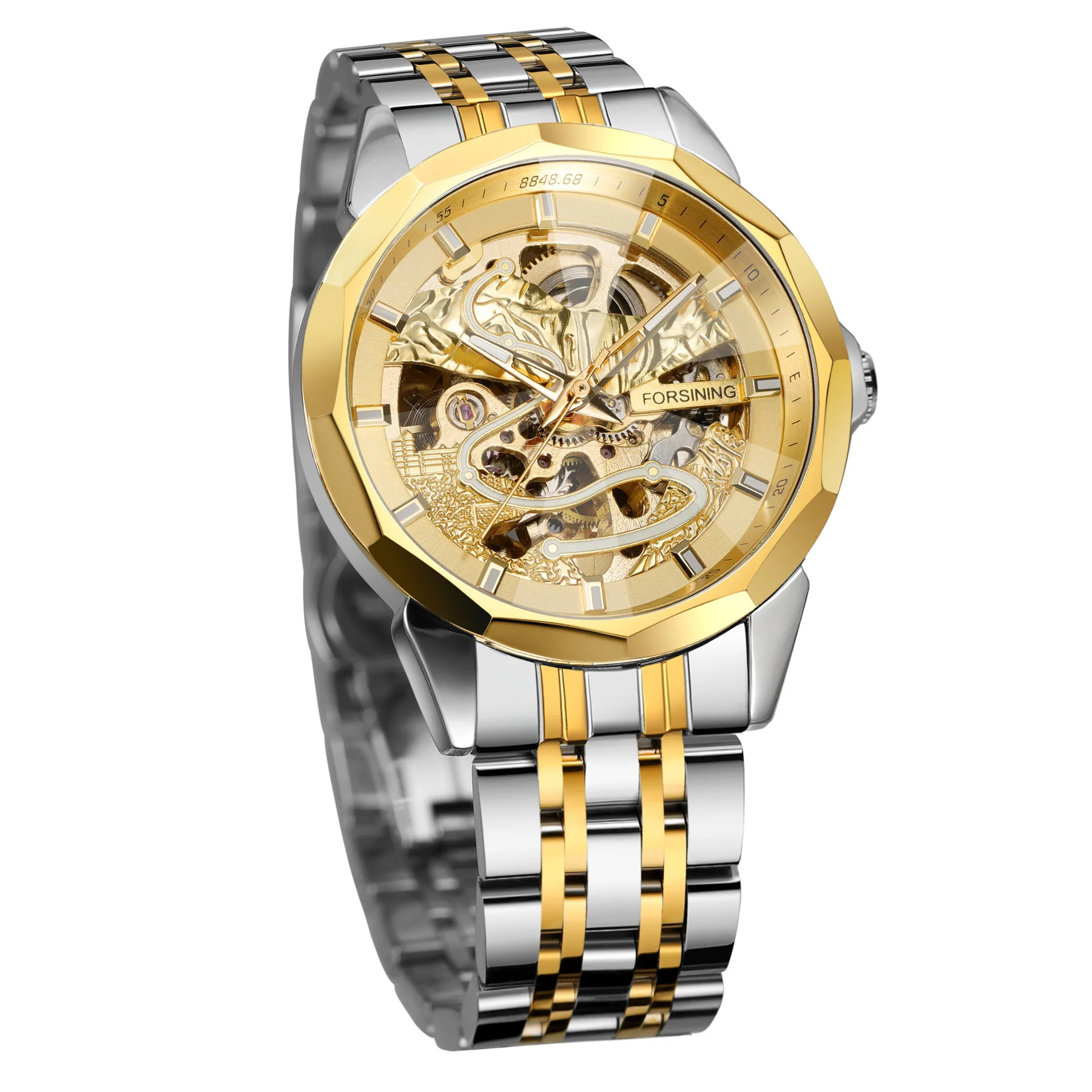 Diamond Automatic Men's Watch OM-000881