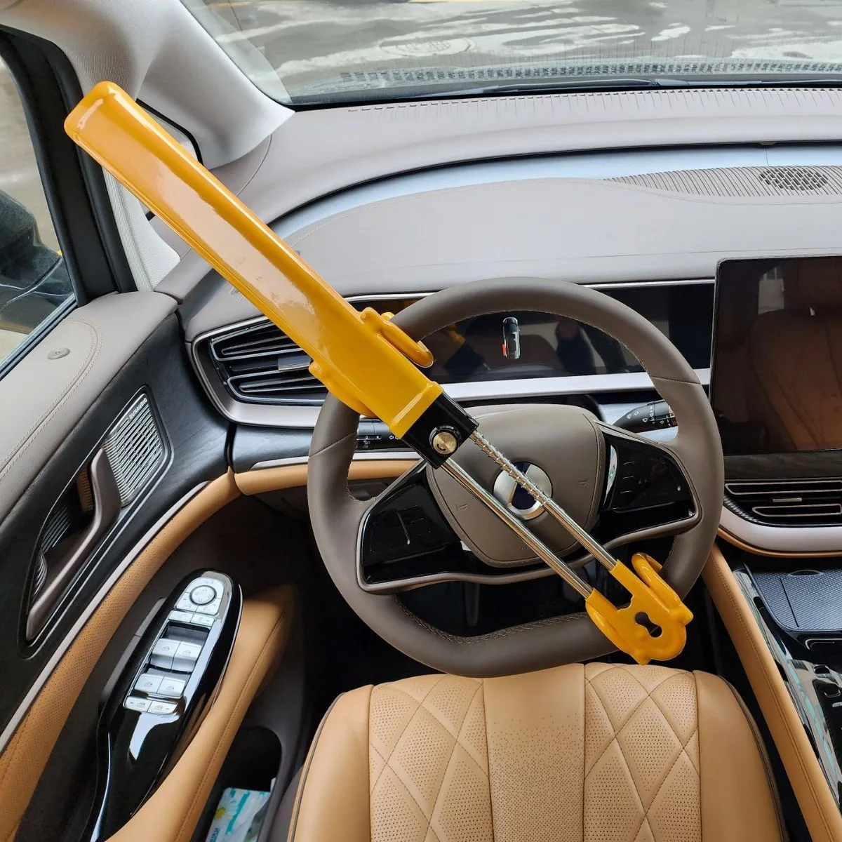 The Whole Network Low Price Can Be Customized Car Anti-theft Universal Steering Wheel Locks