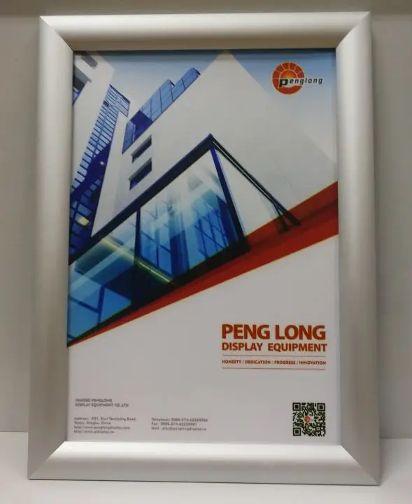 Picture Frame Clip A0 to A4 Size Snap Frame 24x36 Inches Snap on Poster Holder