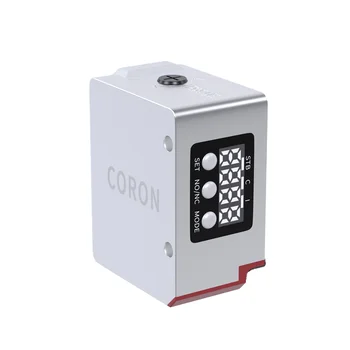 CORON KR-W500 Long-Range 4-Digit Display Optical Sensor Segment Display Color Mark Detection Long-Distance 30-500mm Range