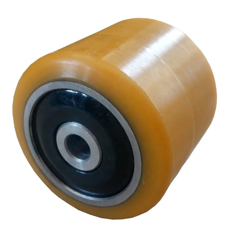 Rueda Rodillo De Poliuretano Para Transpaleta De 80x80 Mm Y 700Kg 4 Unidades | Leroy Merlin