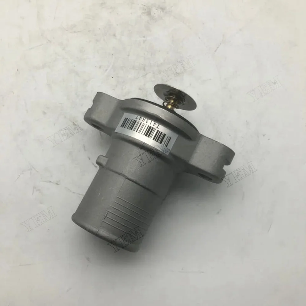 Thermostat Assembly 4133L064 4133L056 T413847 for Perkins Engine 1104D-E44T 1104D-E44TA 1106D-E66TA 5