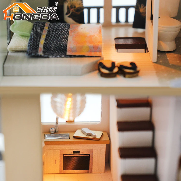 Kit de casa de muñecas en miniatura estilo villa china para armar / Regalo de manualidades para adultos - México Kit de casa de muñecas en miniatura estilo villa china para armar / Regalo de manualidades para adultos - México