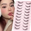 10 paires plateau rose + couvercle