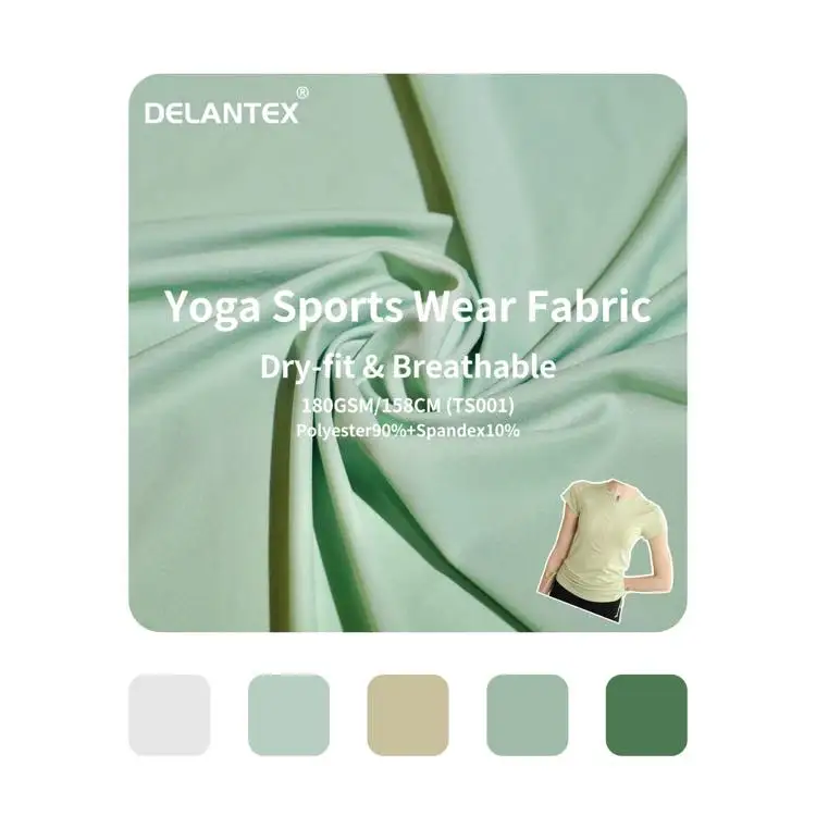 Delantex Most Popular Swimwear Fabric Nylon Spandex Fabric 4 Way Stretch Knitted Fabric