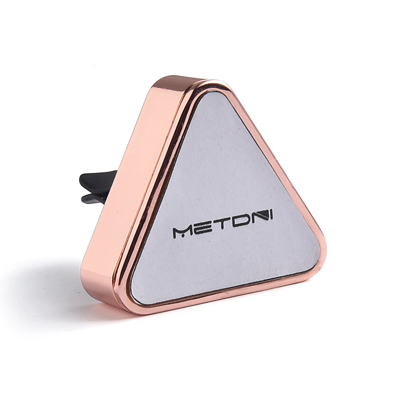 High Quality Personalized Custom Creative Design Triangle Shape Air Freshener Vent Clip Car Fragrance