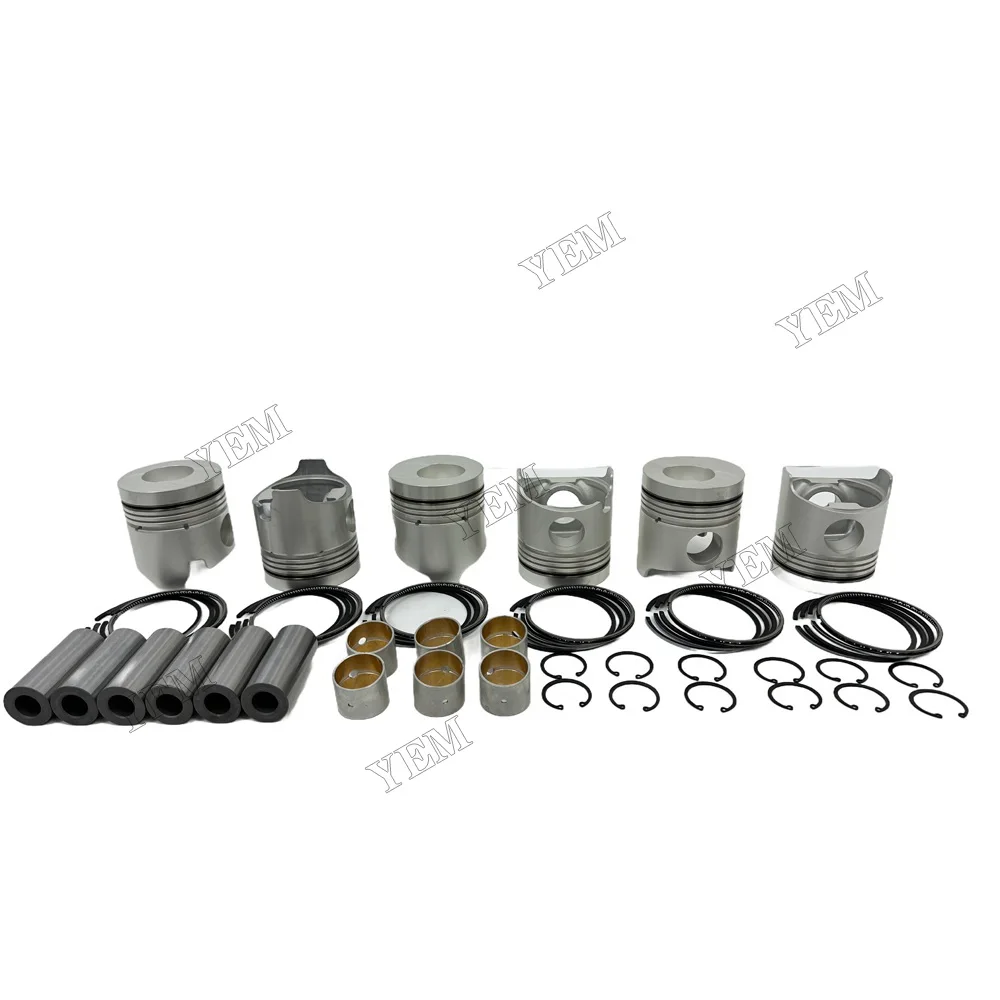 H06C Piston Kit Repair Kit for Hino Engine Replacement Parts 6
