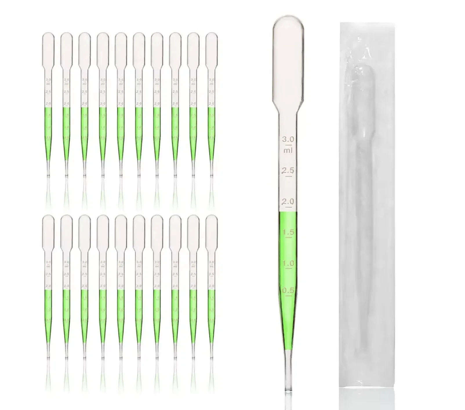 KMT-PP205 Dropper 3ml Plastic Transfer Pipette Pasteur