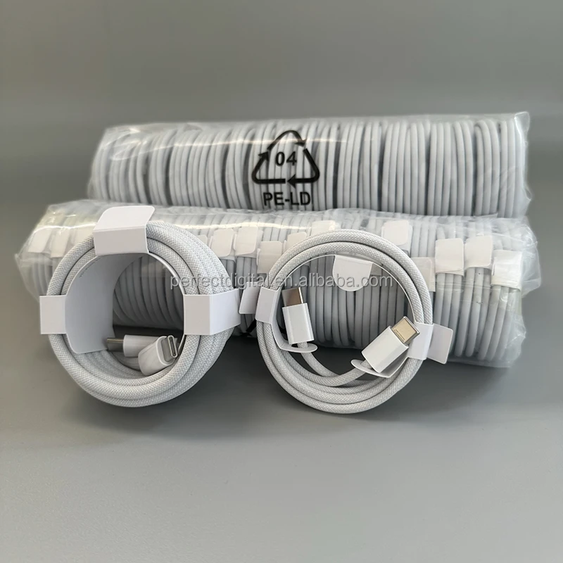 USB Ladekabel Type C Charge Cable 20W Charger Cords 3A Charging Cable for iPhone 8 PLUS X XR XS 11 12 13 14 PRO Max