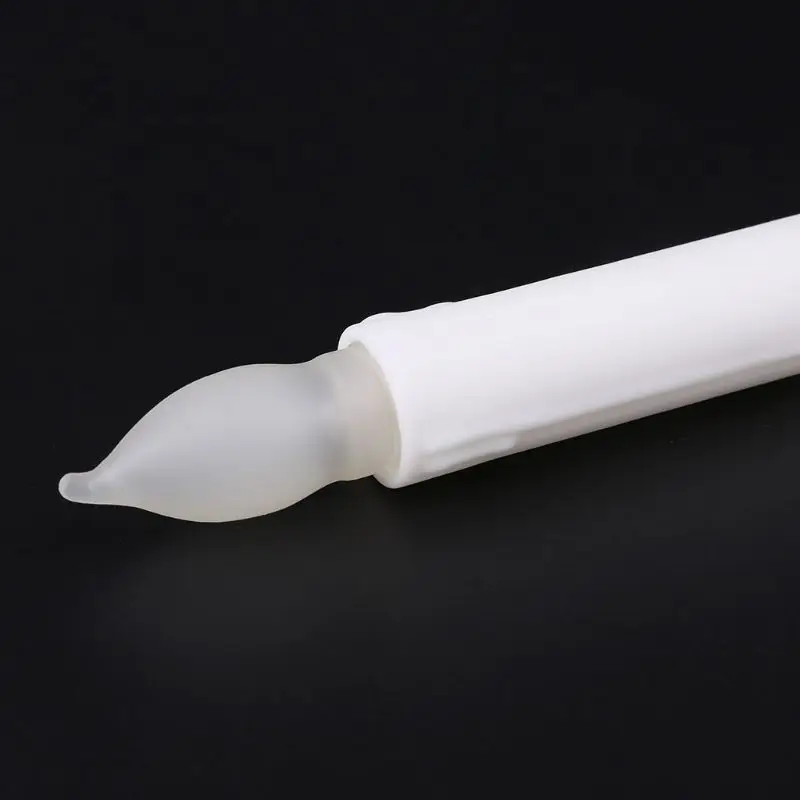 Flamelesss LED Taper Candles With Warm White Flickering Flame Light