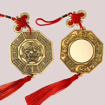 Chinese Bagua Spiegel Koperen Spiegel Feng Shui Bagua Chinese Bagua Spiegel Koperen Spiegel Feng Shui Bagua