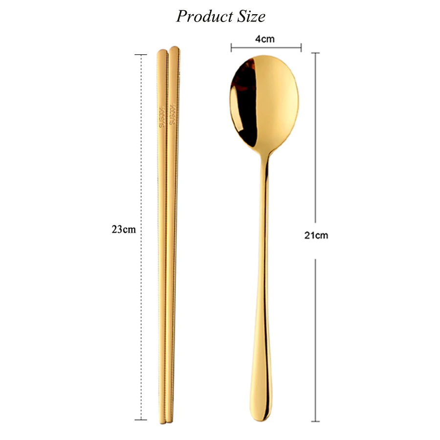 Оптовая продажа с фабрики высококачественные металлические плоские корейские палочки для еды из нержавеющей стали 304 пользовательским