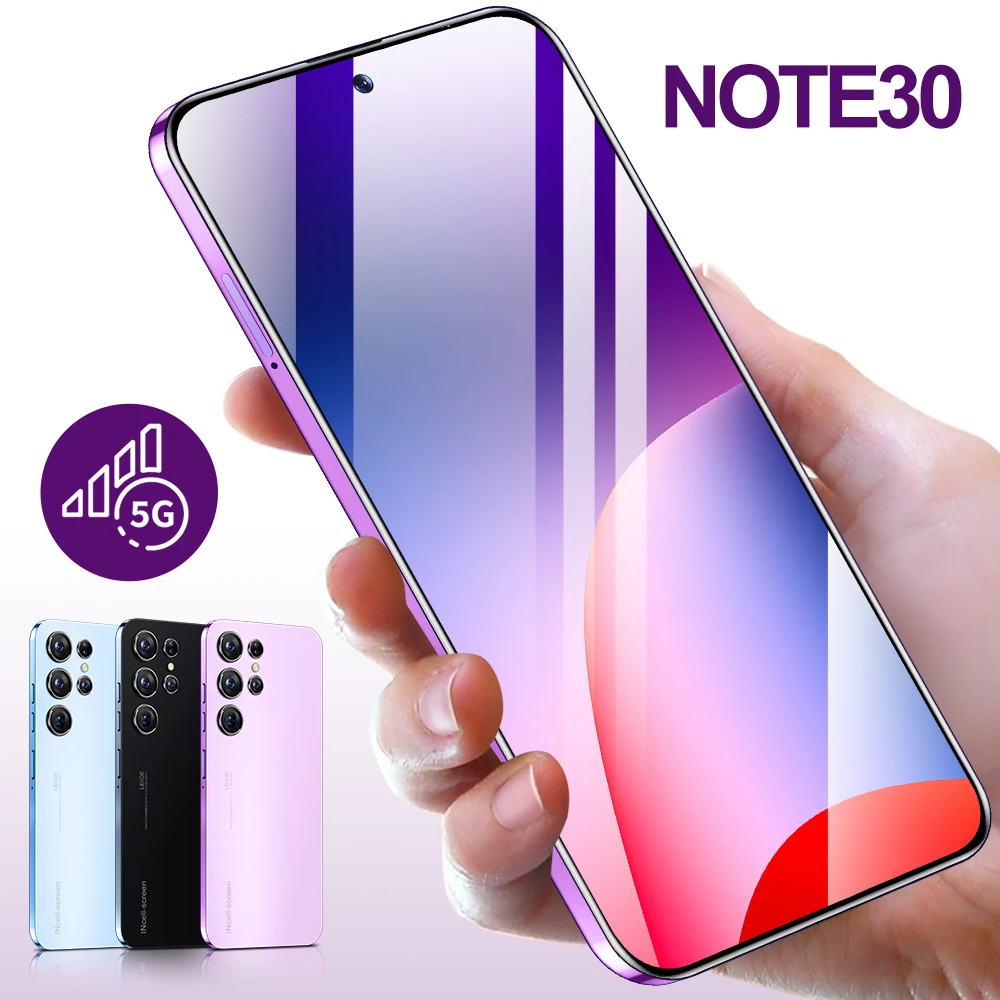 2023 Note30 Ultra Redmi Note 10 Pro Max Back Cover Unlocked Global Version Cell Mobile Phones