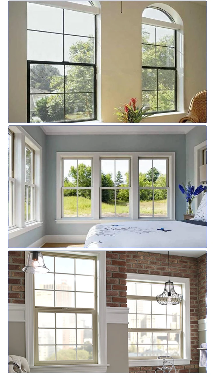 Vertical Lifting Double Hung Window Single Hung Energy Efficient ...