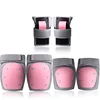 Grayish-pink turtle gear, knee-elbow-palm pads
