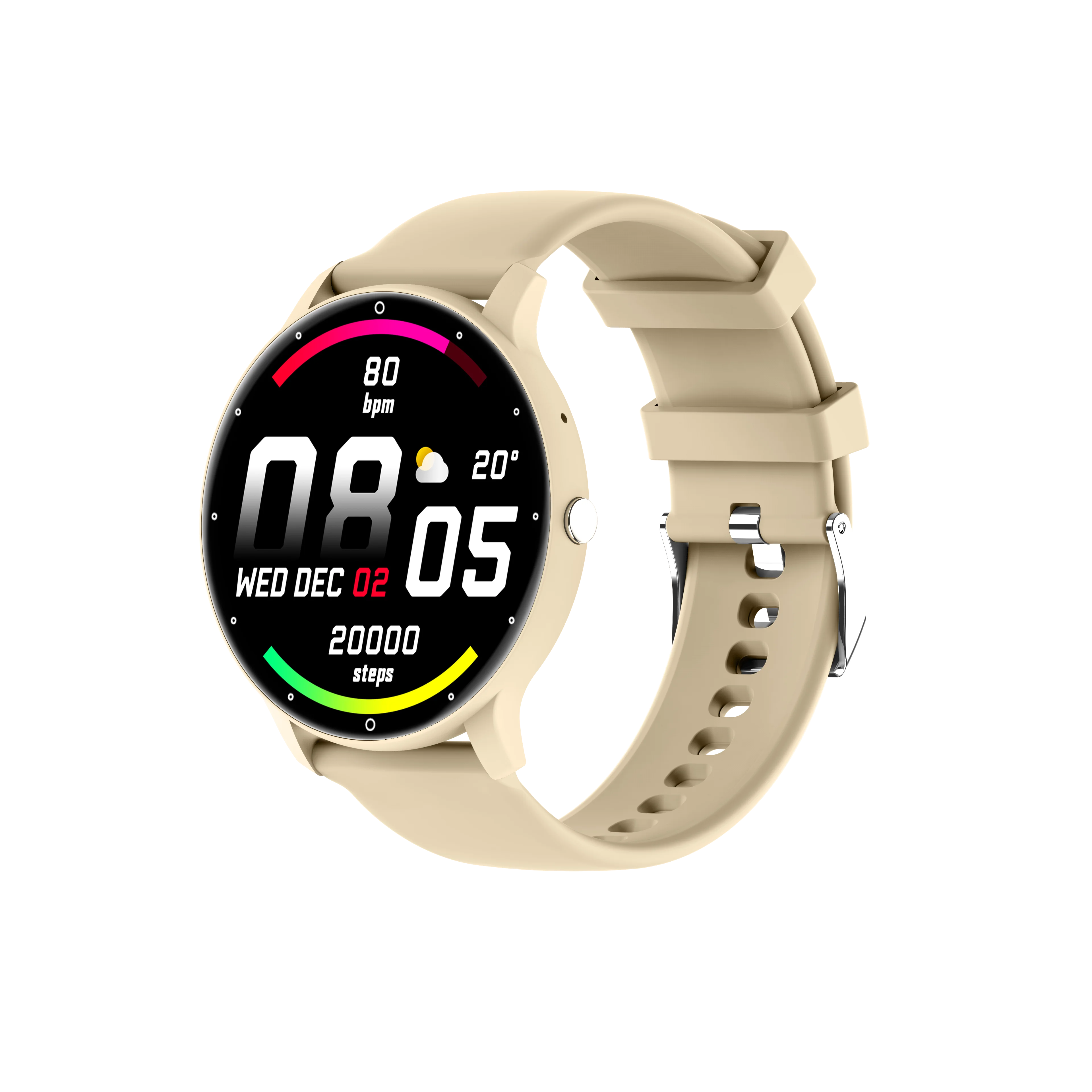 Zl02C Pro Smart Watch BT Call Heart Rate Tracking Round Display Unisex Full  Touch Smart Watch