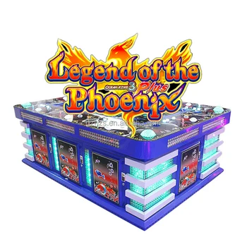8 players Fish Table Fish Game Machine Ocean King 3 Plus Legend of Phoenix Game cabinet
