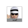 scarf-White