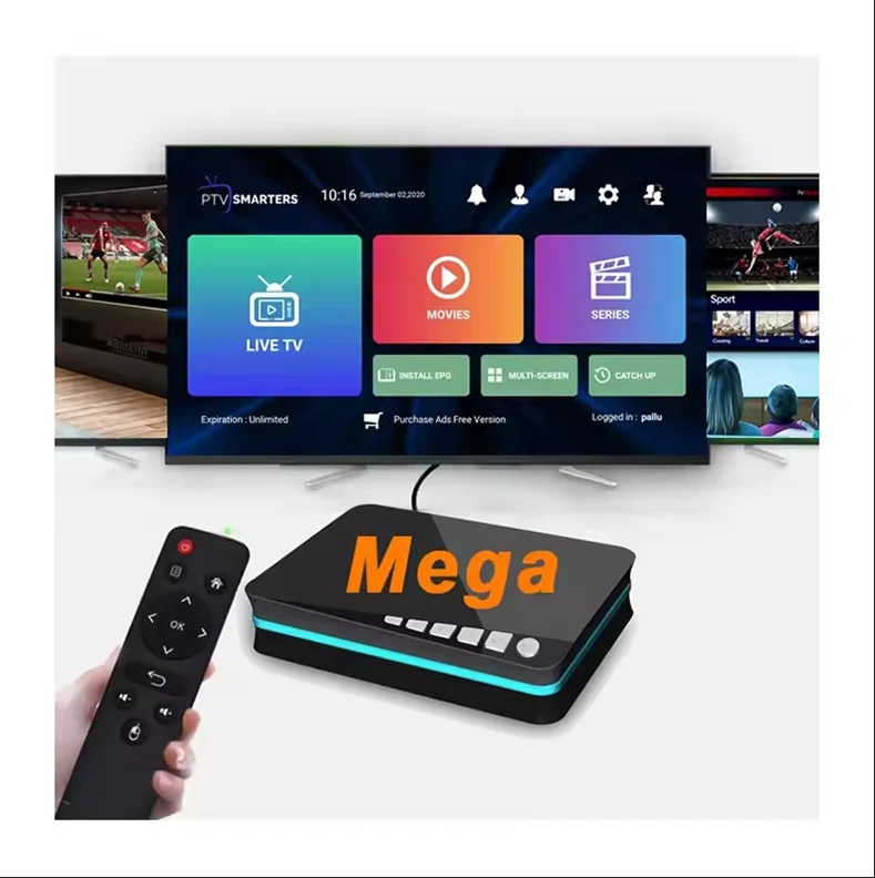 T Best M U Ip Tv Box Support Megaott Subscription K Ip Tv Smarters Pro