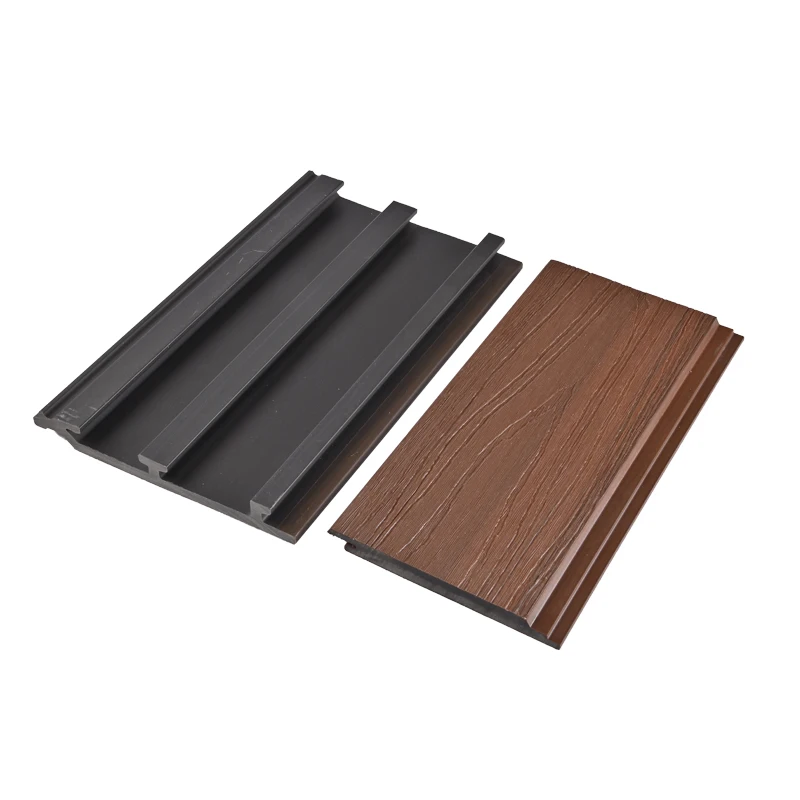 Favorable Price Eco Wood Type Engineering Exterior Wood Plastic Composite Competitive WPC Wall Cladding Panel
