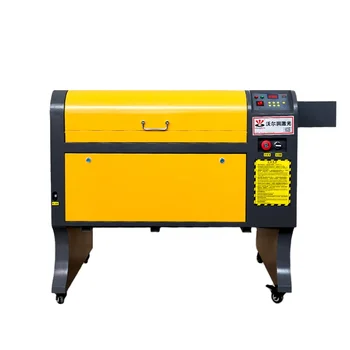 WER4030 Dual-Mode CO2 Laser Engraver Ruida Control 3D Supports 3D Wood Leather Acrylic Glass Stone AI/LAS/DST LAS Graphic