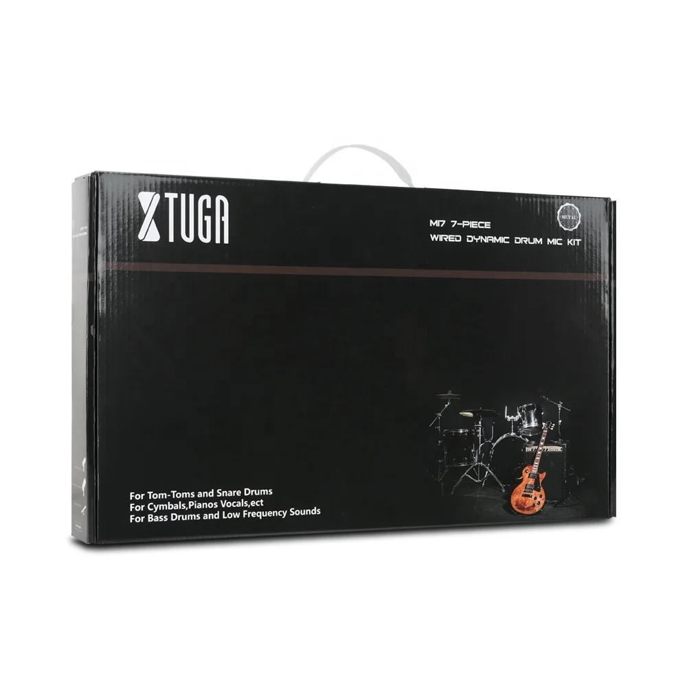 XTUGA MI7 ドラムマイクセット Amazon.co.jp: XTUGA MI7 ドラムマイクセット 7本セット 有線
