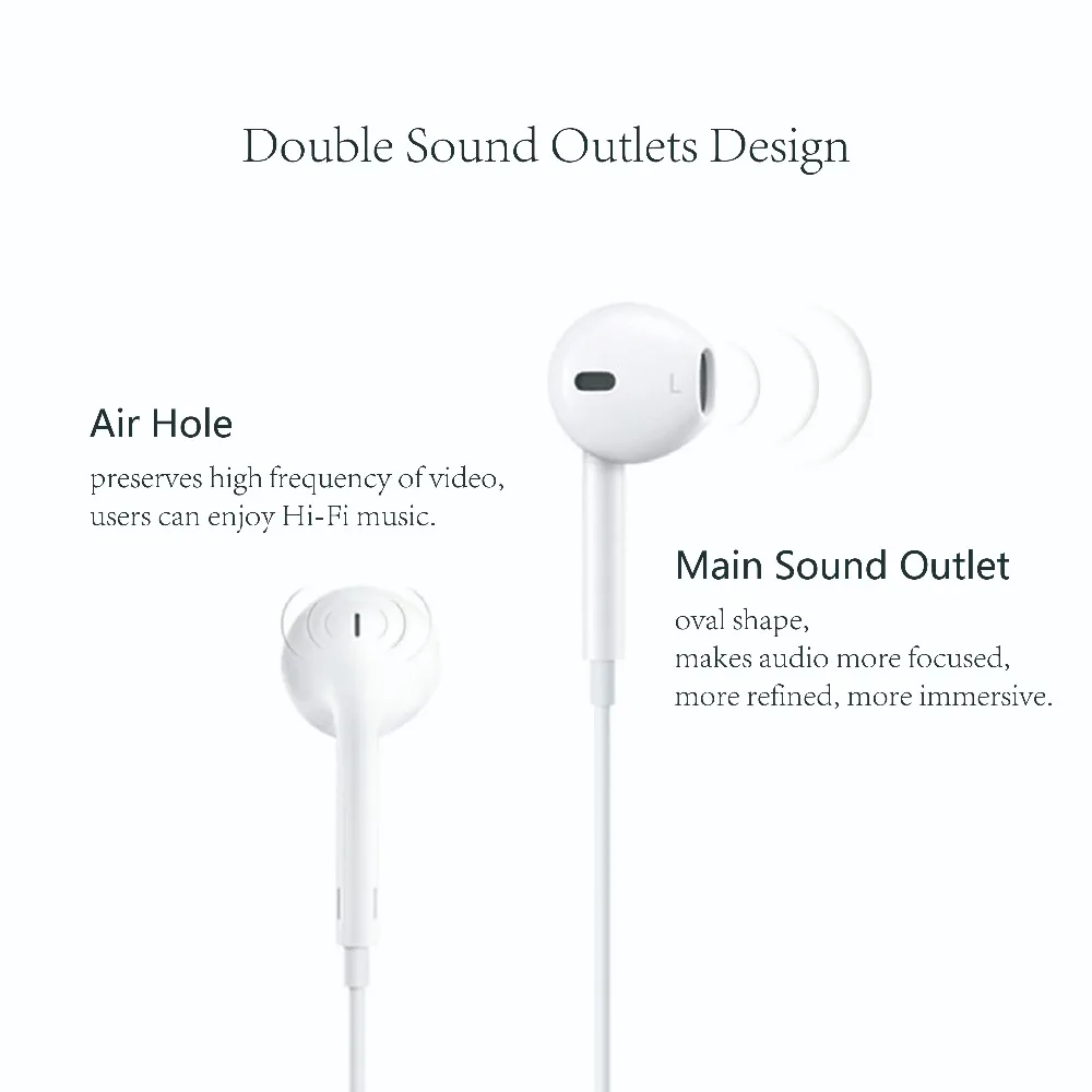 Освещение In-ear проводные наушники для iPhone наушники с микрофоном для iPhone 7