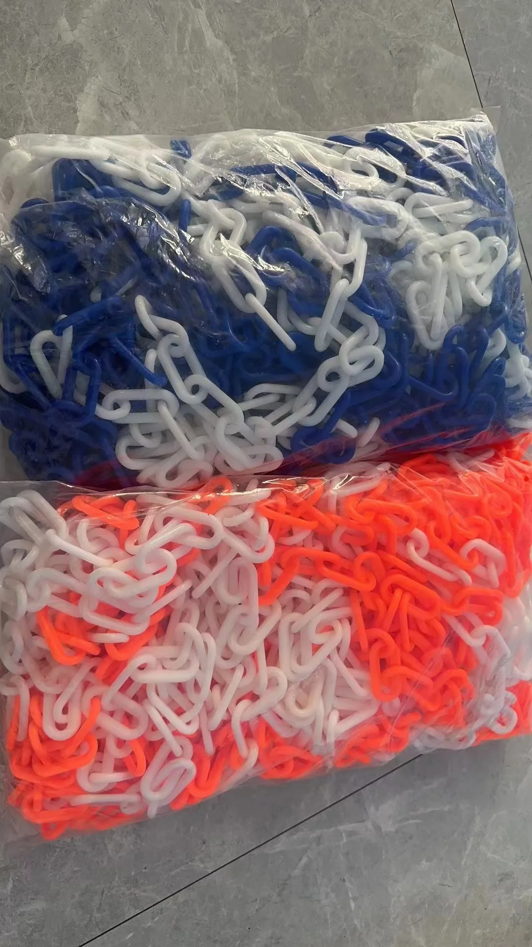 Wholesale Plastic Chain 6mmx50m Short Post Chain for Traffic Cones supplier