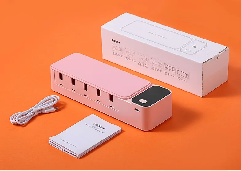 Дезинфицирующая зубная щетка UVC UVA со светодиодной подсветкой, дорожный футляр для дезинфекции зубной щетки, стерилизатор