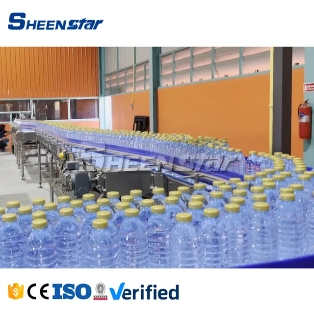 Automatic Water Bottling Production Line Pure Water Mineral Water Pet Bottle Filling Machine