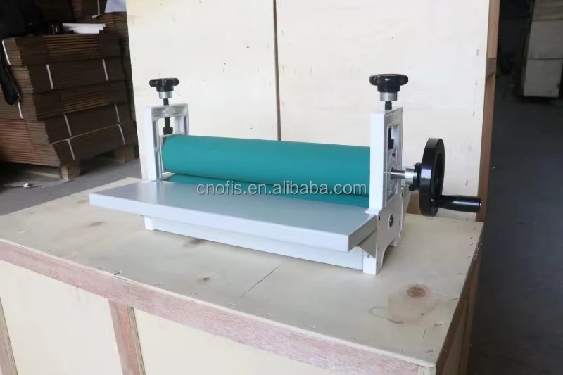 LBS350 350mm Manual Cold Laminating Machine Factory Supply for Advertising Image Lamination Compatible A3 A4 A5 A6 Paper Sizes